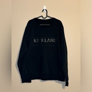 Kirkland Signature Sweatshirt Blackout